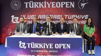 13'üncü Uluslararası Türkiye Açık Taekwondo Turnuvası yarın başlıyor