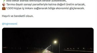 Bakan Yumaklı: İzmir Bayındır Sera OTB'de altyapı çalışmaları tamamlandı
