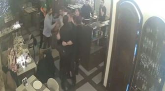 CHP'li belediye başkanının karıştığı kavga kamerada