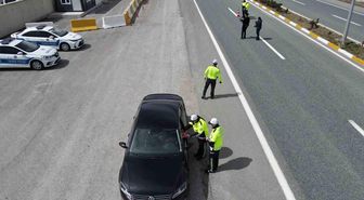 Erzincan'da bayram tatilinde 11 bin 611 araç denetlendi