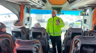 Kars'ta trafik denetimleri aralıksız sürüyor
