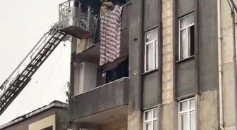 Küçükçekmece'de korkutan yangın: 5 kişi dumandan etkilendi