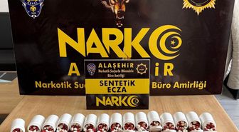 Manisa'da sentetik ecza operasyonu: 2 tutuklama