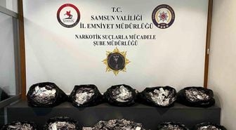 Samsun'da narkotik operasyonu: 52 bin 206 adet uyuşturucu hap ele geçirildi