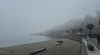 Zonguldak'ta 5 gündür sis etkili oluyor
