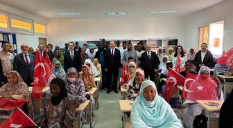 Başkan Altay'ın Moritanya Ziyaretinde Afrikalı Öğrenciden İstiklal Marşı Sürprizi