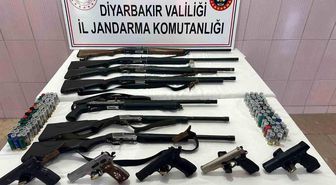 Diyarbakır'da silah kaçakçılarına darbe