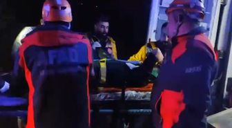 Elazığ'da otomobil şarampole yuvarlandı: 5 yaralı