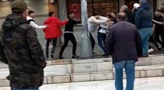 Eyüpsultan'da yumruklu ve sopalı kavga