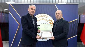 Kaynaşlı emniyet müdürü Manisa'ya tayin oldu