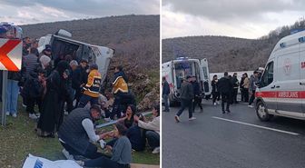 Mardin'de facianın eşiğinden dönüldü: Midibüs kazasında 21 kişi yaralandı