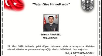 MSB: Ağrı'da 1 asker şehit oldu