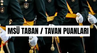 MSÜ TABAN VE TAVAN PUANLARI 2026: Kadın/Erkek MSÜ Hava, Deniz, Kara Harp Okulu taban puanları açıklandı mı?
