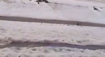 Muğla'da dolu yağışı