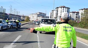Ordu'da bir haftada 18 binden fazla araç ve sürücüsü denetlendi