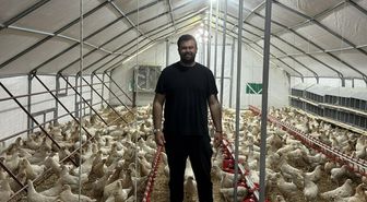 Otomobilini satıp hayali olan tavuk çiftliğini kurdu