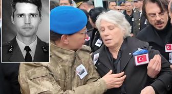 Şehit Binbaşı Taştekin için cenaze töreni! Annesinin 'yürüyebilecek misin?' sorusuna verdiği yanıt yürek dağladı