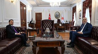 Bakanlar Gürlek ve Işıkhan bir araya geldi