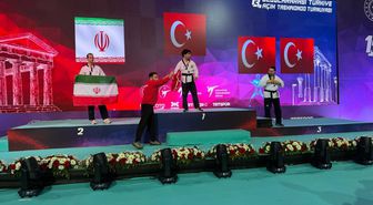 Bursalı milli tekvandocu Antalya'daki turnuvada poomsae kategorisinde şampiyon oldu