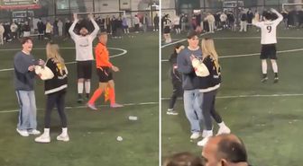 Futbolcu Kubilay Kaan Kundakçı'nın Aleyna Kalaycıoğlu ve Canbay ile yeni görüntüleri ortaya çıktı