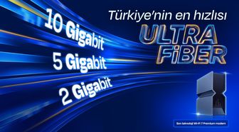Turkcell Superonline’dan Türkiye’de bir ilk! 10 Gigabit’e varan hızlarla evlere UltraFiber