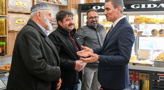 Vali Abuş esnafı dinledi
