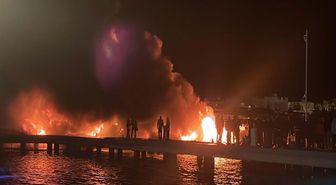 Bodrum'daki Marina Yangınıyla İlgili Bilirkişi Heyeti Görevlendirildi