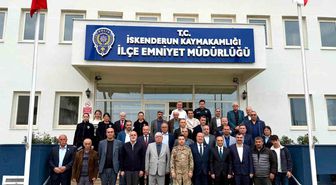 İskenderun'da muhtarlar, huzurlu yaşam için jandarma ve emniyete teşekkür etti