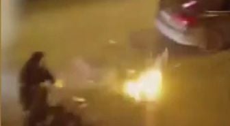 KÜÇÜKÇEKMECE'de Havai Fişek Atan Şahıs Gözaltına Alındı