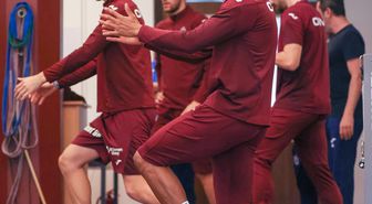 Trabzonspor'da Galatasaray maçının hazırlıkları devam ediyor