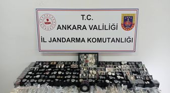 Ankara'da piyasaya kaçak saat sürmeye çalışan şüpheli yakalandı