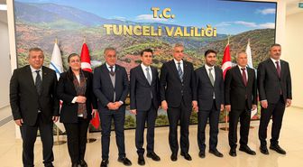 Bakan Memişoğlu, Tunceli'de