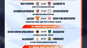 Galatasaray Fenerbahçe derbisinin tarihi belli oldu