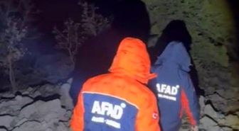 Kahramanmaraş'ta mahsur kalan 8 dağcı kurtarıldı