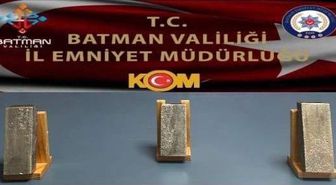Makedonyalı futbol kulübü başkanı, Batman'da kaçak altınla yakalandı