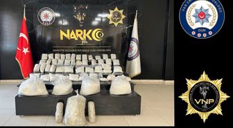 Van'da kamyonette 90 kilo 600 gram uyuşturucu ele geçirildi