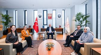 Kültür ve Turizm Bakanı Belma Sekmen ile bir araya geldi