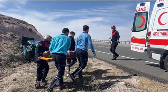 Nevşehir'de Otomobil Şarampole Devrildi: 1 Yaralı