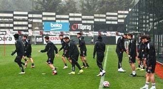 Beşiktaş'ta derbi hazırlıkları sürüyor
