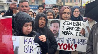 Kilis'te aileler kayıp yakınları için yürüdü