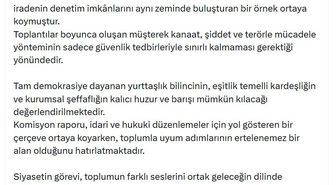 MHP'li Yıldız: Komisyonumuz, Türkiye'nin barışla ve kardeşlikle güçleneceğini göstermiştir