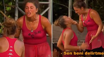 Survivor'da Seren Ay ve Nisanur arasında büyük kavga! Acun cezayı açıkladı