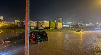 Şırnak'ta Sağanak Yağış Hayatı Olumsuz Etkiledi