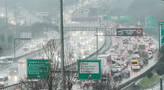 İstanbul'da trafik yoğunluğu - 1
