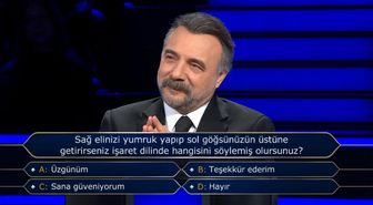 Sağ elinizi yumruk yapıp sol göğsünüzün üstüne getirirseniz işaret dilinde hangisini söylemiş olursunuz?