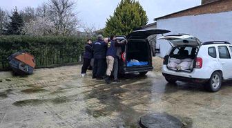 Silivri'de satışa hazır 306 at eti yakalandı