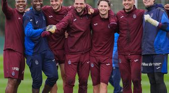 Trabzonspor, Galatasaray maçının hazırlıklarını sürdürdü
