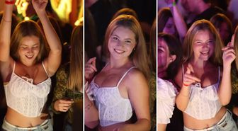 Ukrayna'da gece kulübünde çekilen görüntü viral oldu