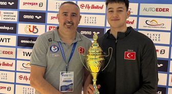 Denizlili yüzücü Ahmet Mete tarih yazdı