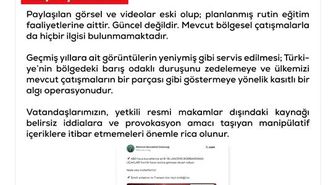 DMM'den ABD'ye ait bombardıman uçaklarının İncirlik Üssü'nü kullandığı iddialarına yalanlama